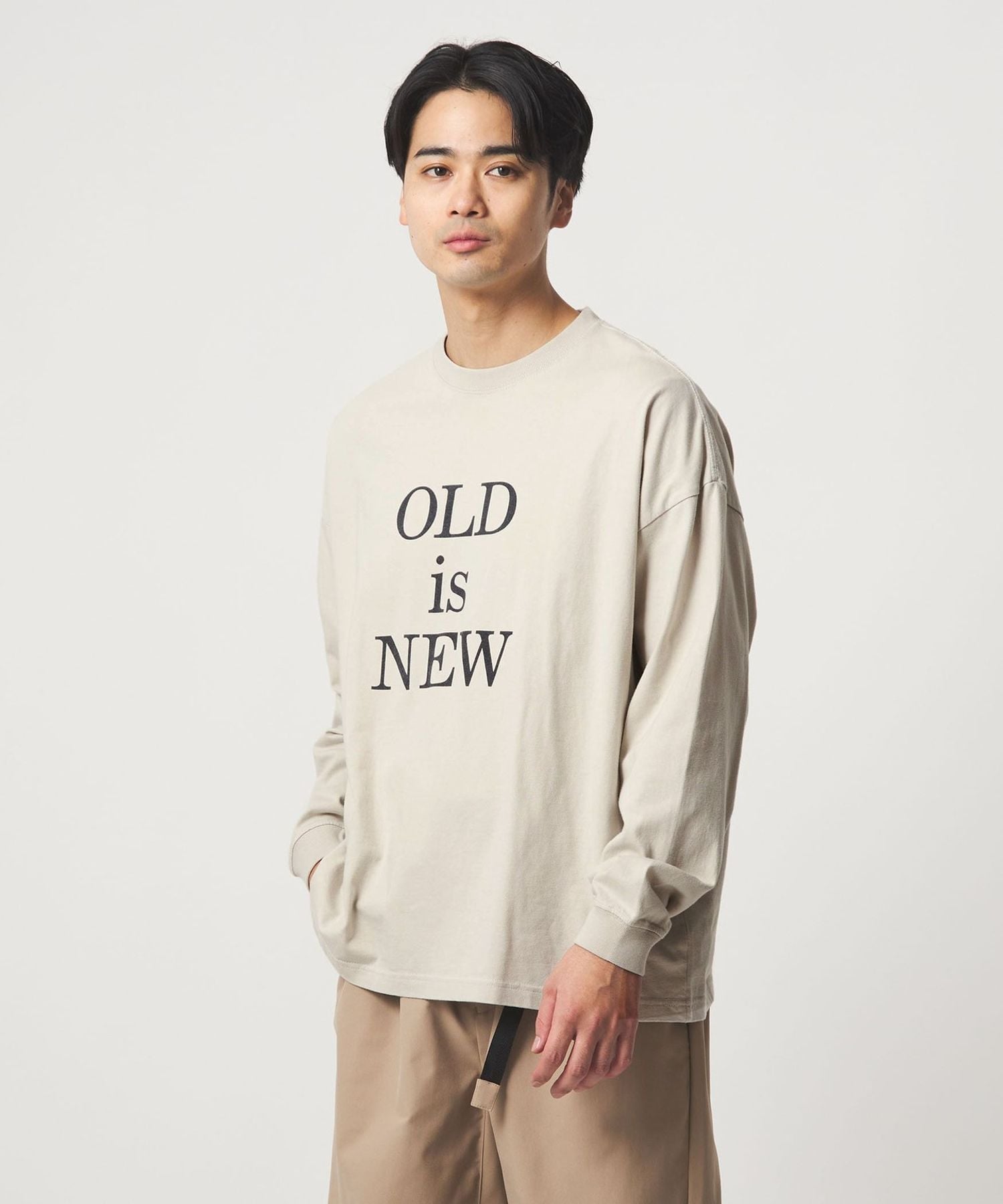 OAFISH＞OLD IS NEW 長袖 Tシャツ