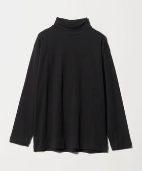 green label relaxing/オーガニック スムース タートルネック カットソー/Tシャツ / カットソー
