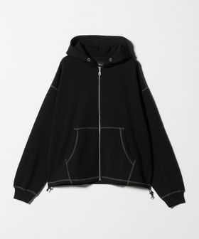 green label relaxing/【WEB限定】＜GLR or＞ドロスト スウェット ジップ パーカー/スウェット / パーカー