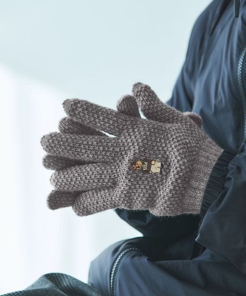 INFIELDER DESIGN/【別注】＜INFIELDER DESIGN＞ベアー ニット グローブ ―タッチスクリーン―/グローブ / 手袋