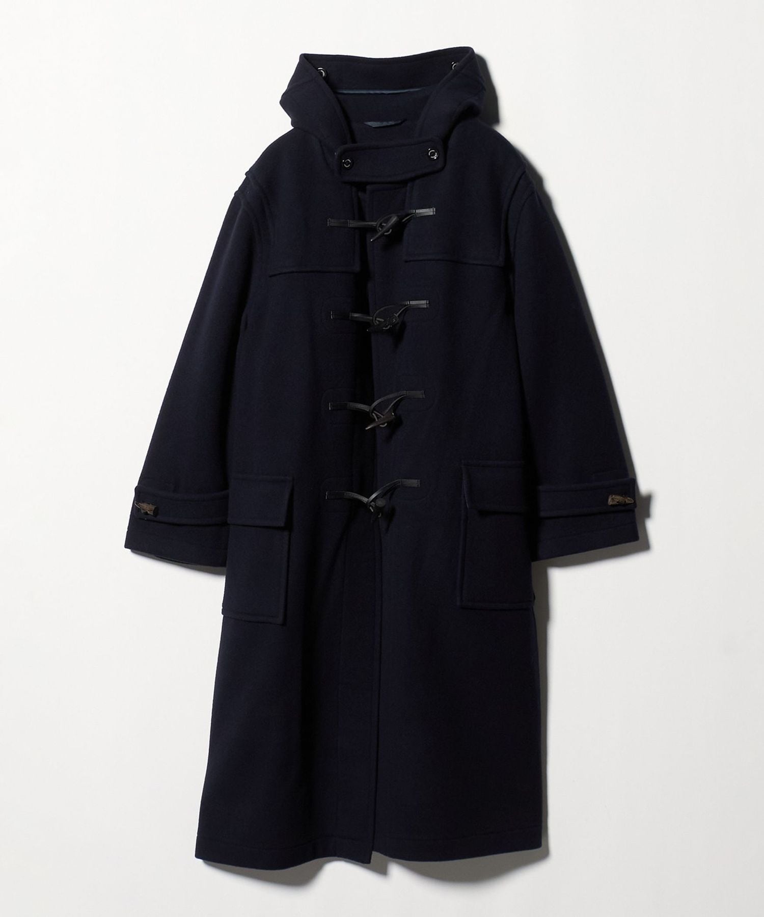 23AW MONTGOMERY Kennington ダッフルコート M ブルー MONTGOMERY＞Kennington ダッフルコート