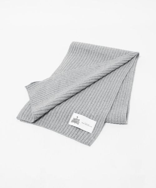 green label relaxing/ハミルトン ウール ナイロン リブマフラー/ストール / マフラー