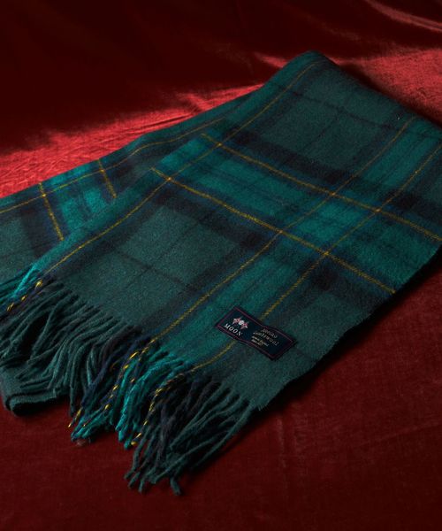 MOON/＜MOON＞チェック 70 マフラー/ストール / マフラー