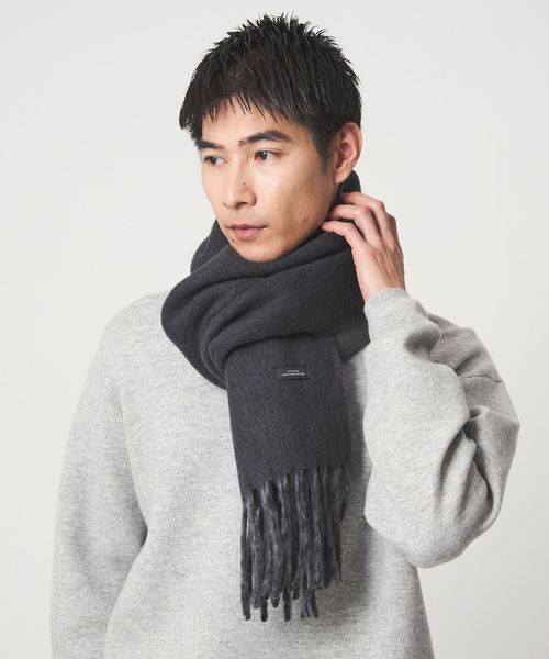 green label relaxing/GLR ブークレ リバーシブル マフラー/ストール / マフラー