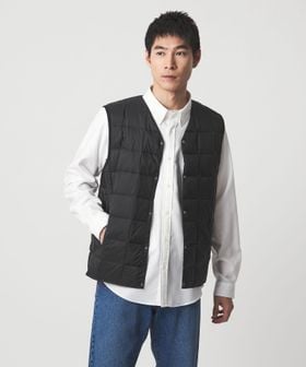 TAION/＜TAION＞Vネック ボタン ベスト/ダウンジャケット / ダウンベスト