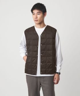 TAION/＜TAION＞Vネック ボタン ベスト/ダウンジャケット / ダウンベスト