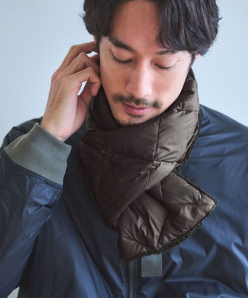 TAION/＜TAION＞シティ リバーシブル ダウンマフラー/ストール / マフラー