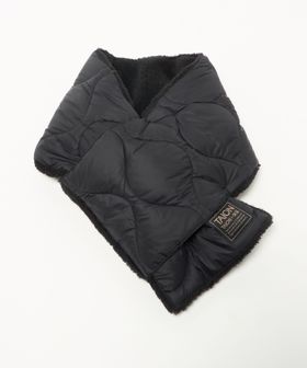 TAION/＜TAION＞ミリタリー リバーシブル ダウンマフラー/ストール / マフラー