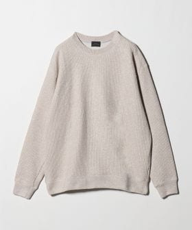 green label relaxing/メランジ ダブルフェイス クルーネック カットソー/Tシャツ / カットソー