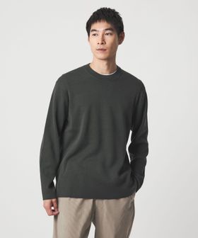 green label relaxing/ウォッシャブル ウール ソウバリ クルーネック ニット/ニット / セーター