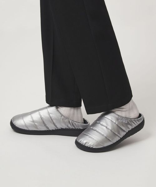 SUBU/＜SUBU＞ORIGINALS F―LINE SILVER サンダル/サンダル