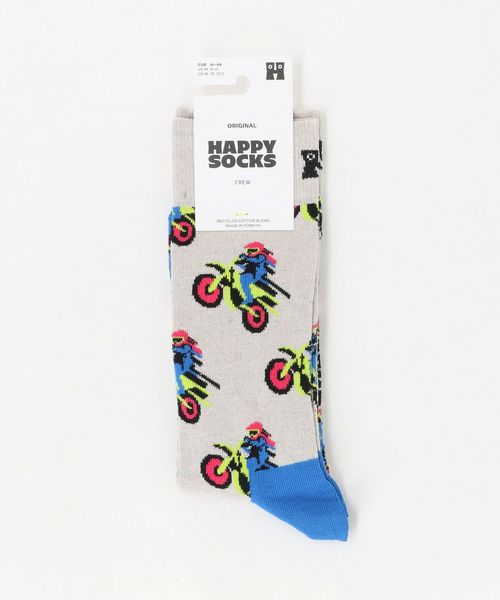 HAPPY SOCKS/＜Happy Socks＞モーター バイク ソックス/ソックス / 靴下