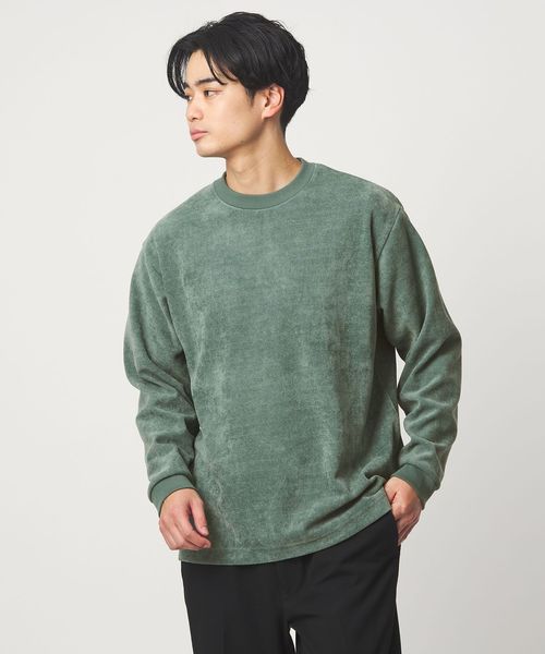 green label relaxing/モール カノコ クルーネック カットソー/Tシャツ / カットソー