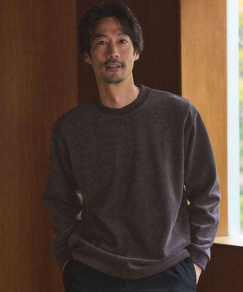 green label relaxing/モール カノコ クルーネック カットソー/Tシャツ / カットソー