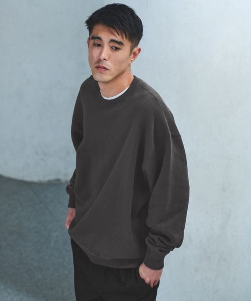 green label relaxing/吊り裏毛 クルーネック スウェット/Tシャツ / カットソー