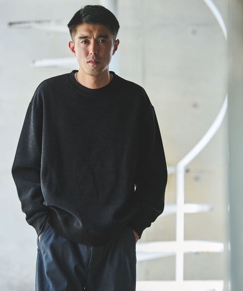 green label relaxing/ツイル モール クルーネック カットソー/Tシャツ / カットソー