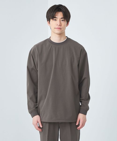 半額ストア 2WAY FREELITCH プルオーバー ―防シワ・ストレッチ Tシャツ トップス