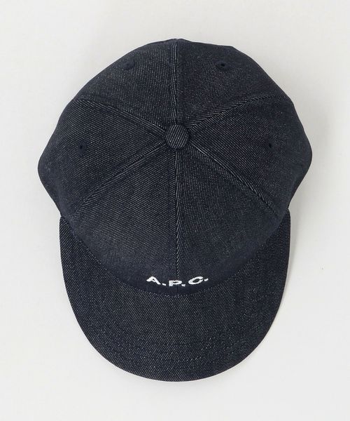 A.P.C. ロゴ デニムキャップ （A.P.C.(アーペーセー) キャップ