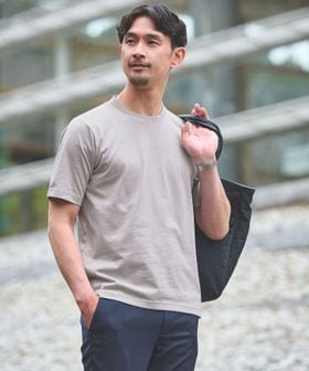 green label relaxing/【WEB限定】JUST fit ジャケイン T 半袖 Tシャツ カットソー ―吸水速乾・抗菌―/Tシャツ / カットソー