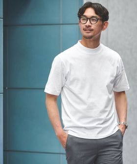 green label relaxing/【WEB限定】JUST fit デイリー モック 半袖 Ｔシャツ カットソー ―吸水速乾・抗菌―/Tシャツ / カットソー
