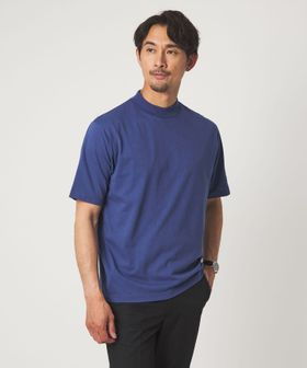 green label relaxing/【WEB限定】JUST fit デイリー モック 半袖 Ｔシャツ カットソー ―吸水速乾・抗菌―/Tシャツ / カットソー
