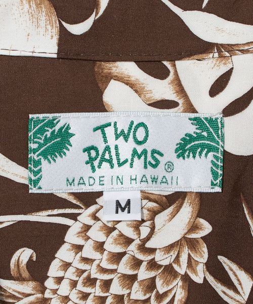 TWO PALMS＞クレイジーパターン アロハシャツ
