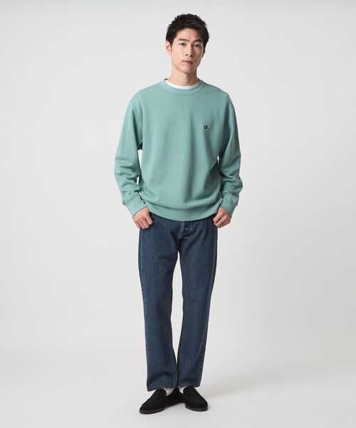 別注】＜Champion＞クルーネック 長袖 スウェット