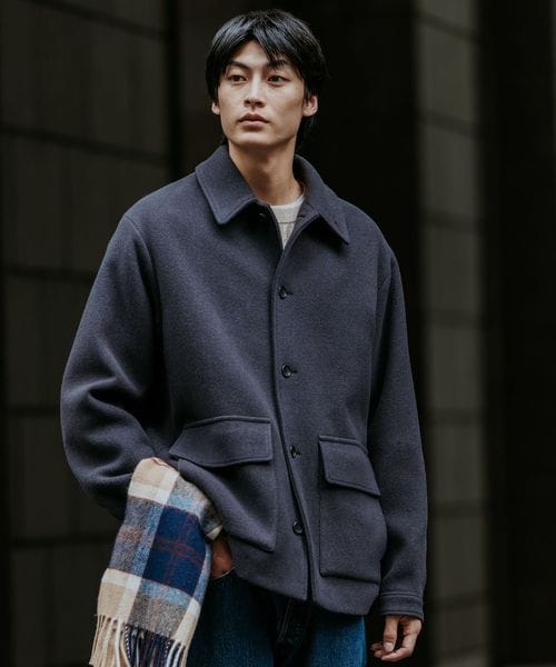 green label relaxing/SENTDALE WOOL カバーオール/カバ―オール