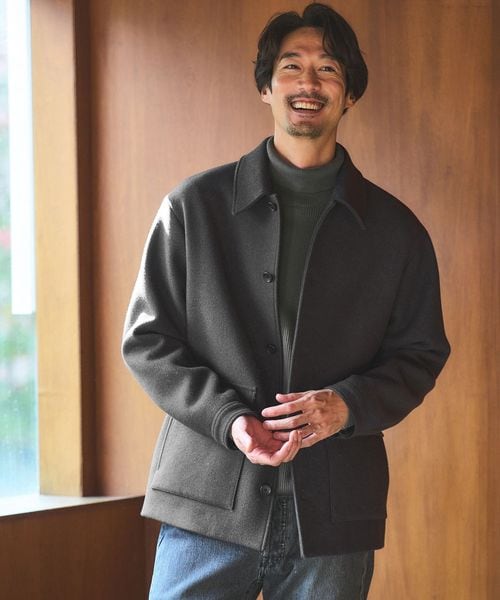 green label relaxing/SENTDALE WOOL カバーオール/カバ―オール