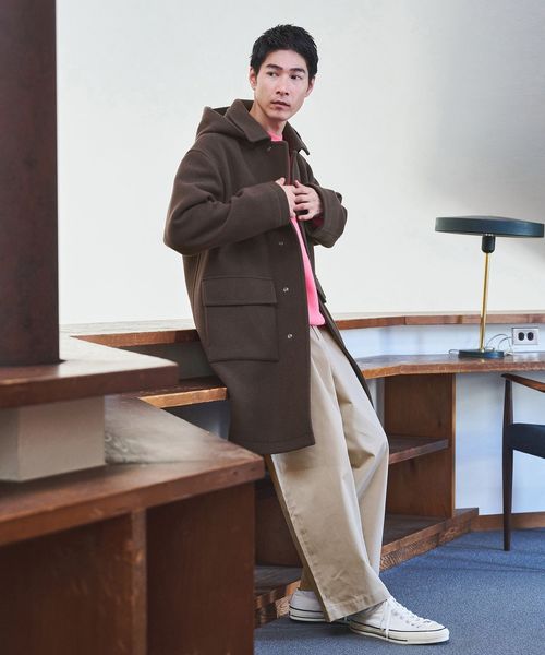 【美品】UNITED ARROWS　ダッフルコート　ウール　サイズ38 ロング ダッフルコート