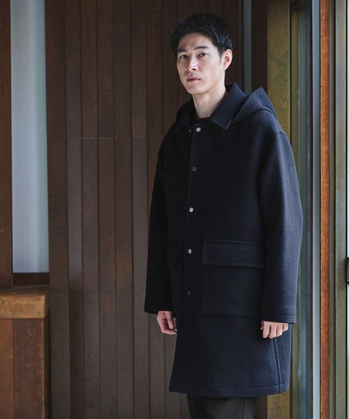 【美品】UNITED ARROWS　ダッフルコート　ウール　サイズ38 SENTDALE WOOL ダッフルコート