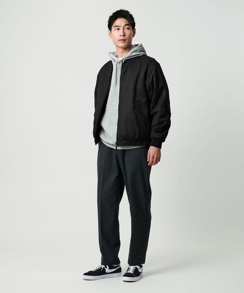 パデッド リバーシブル ジップ ブルゾン