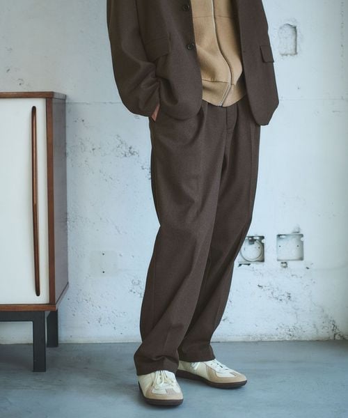 green label relaxing/WONDER CLOTH オルマイ ワイド イージーパンツ W3 ―ストレッチ―/イージーパンツ