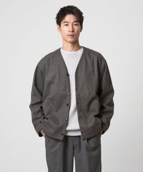 green label relaxing/WONDER CLOTH ノーカラー カーディガン ―ストレッチ―/カーディガン / ボレロ