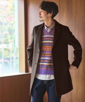 green label relaxing/S100 ビーバー チェスターコート/チェスターコート