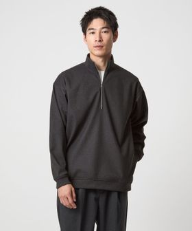 green label relaxing/WONDER CLOTH ハーフジップ プルオーバー ―ストレッチ―/Tシャツ / カットソー