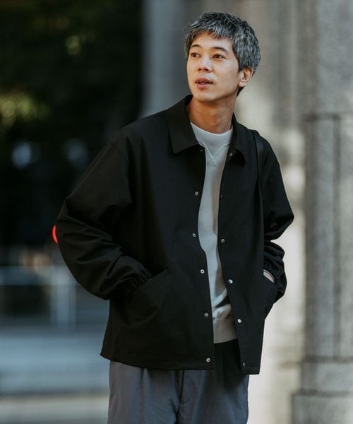 green label relaxing/FREELITCH コーチ ジャケット  ―2WAYストレッチ・吸水速乾―/コーチジャケット