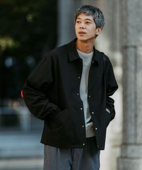 green label relaxing/FREELITCH コーチ ジャケット  ―2WAYストレッチ・吸水速乾―/コーチジャケット