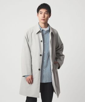 green label relaxing/ナイロンオックス ステンカラーコート ‐撥水‐/ステンカラーコート