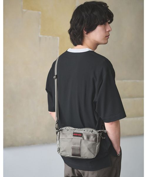 BRIEFING/【別注】＜BRIEFING＞リップストップ ジップ ライナー ショルダーバッグ/ショルダーバッグ
