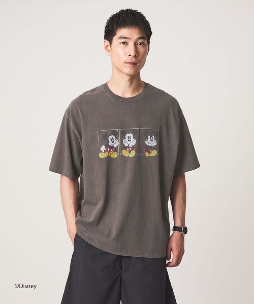 URBAMENT/【別注】＜URBAMENT＞「ディズニー」半袖 Tシャツ/Tシャツ / カットソー