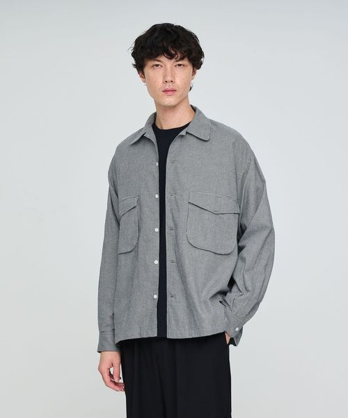 DAIWA/【別注】＜DAIWA＞ウールライク 長袖 シャツ/シャツ / ブラウス