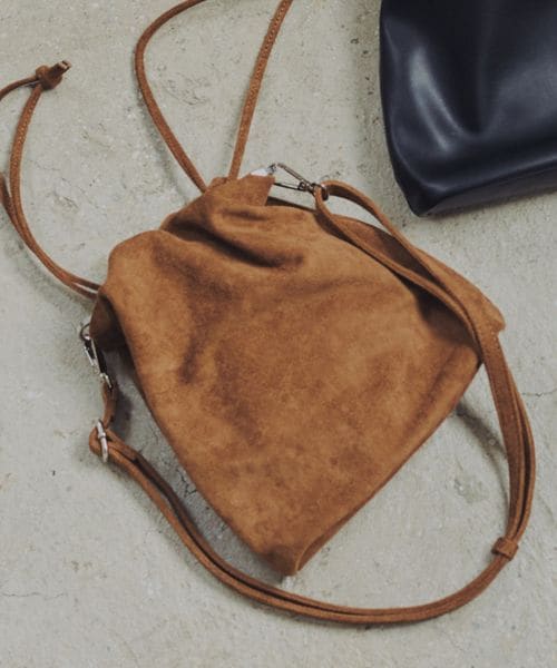 green label relaxing/【WEB限定】＜COMERU＞MODUL モジュール スエードライク ショルダーバッグ/ショルダーバッグ