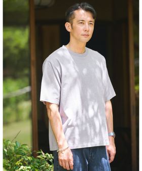 green label relaxing/オーバーダイ クルーネック 半袖 Tシャツ カットソー/Tシャツ / カットソー