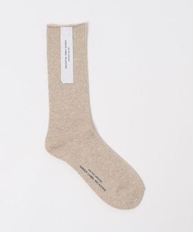 green label relaxing/GLR リブ シングルトップ ソックス/ソックス / 靴下