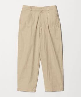 green label relaxing/コットン ナイロン ツイル  GJ 1P ワイド パンツ W3/その他パンツ