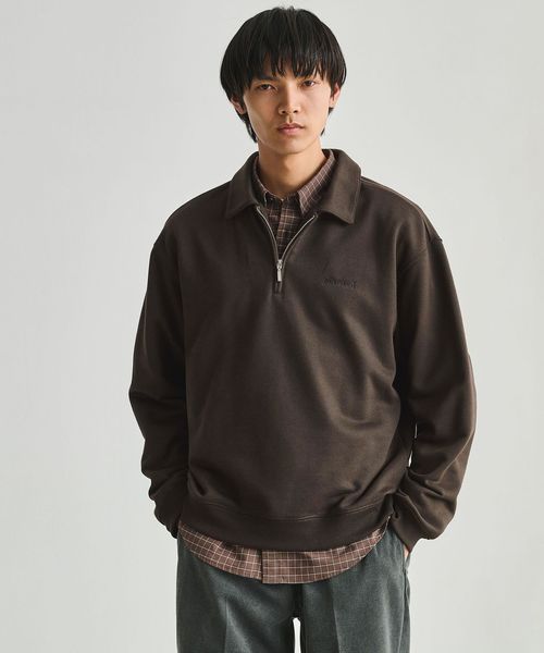 Marmot/【別注】＜Marmot＞ハーフジップ 長袖 スウェット/スウェット / パーカー