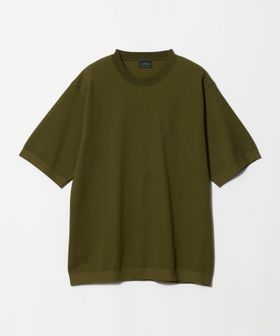 green label relaxing/ニットライク カノコ クルーネック 半袖 Tシャツ/Tシャツ / カットソー
