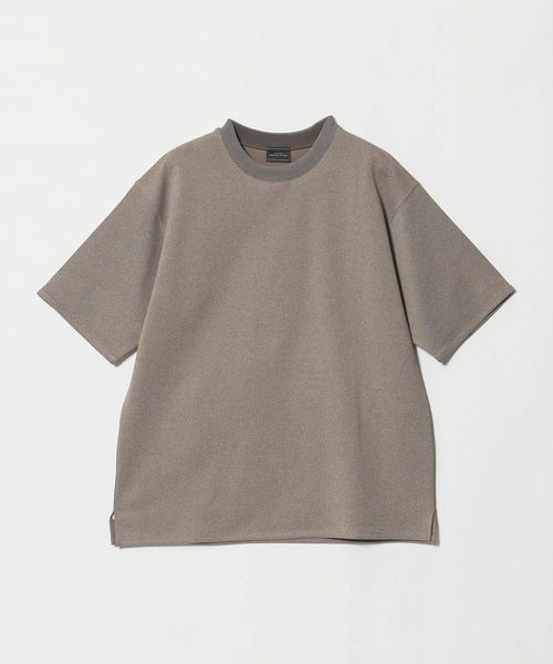 green label relaxing/アムンゼン ダブルフェイス クルーネック 半袖 Tシャツ ―接触冷感―/Tシャツ / カットソー