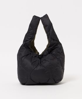 green label relaxing/【WEB限定】＜TAION＞ ミリタリー ダウン エコバッグ S/ハンドバッグ / クラッチバッグ